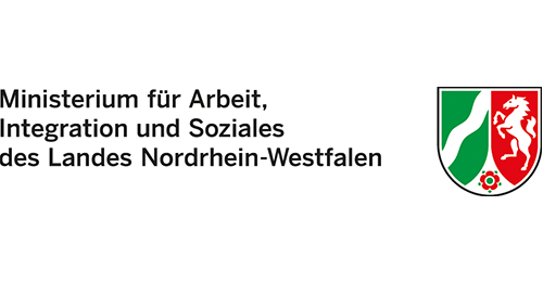 Ministerium für Arbeit, Integration und Soziales des Landes Nordrhein-Westfalen Logo